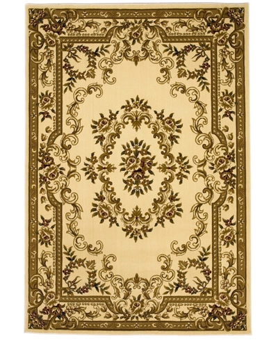 Kas Corinthian 5311 Ivory Aubusson 5'3" X 7'7" Area Rug