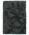 Macy's Fine Rug Gallery Impact Ia100 3' 6" X 5' 6" Shag Area Rug In Midnight