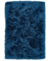Macy's Fine Rug Gallery Impact Ia100 5' X 7' 6" Shag Area Rug In Navy