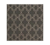 Surya Alfresco Alf-9590 Black 7'3" Square Area Rug, Indoor/outdoor In Black