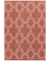 Surya Closeout! Livabliss Alfresco Alf-9591 Rust 2'3" X 4'6" Area Rug, Indoor/outdoor In Rust