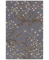 Surya Athena Ath-5125 Navy 4' X 6' Area Rug In Navy