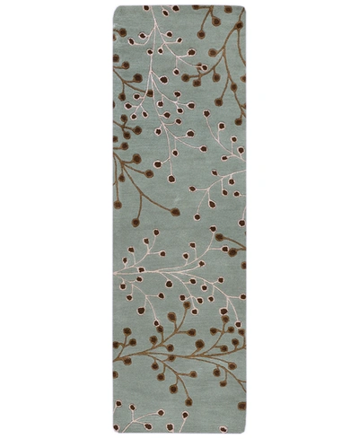 Surya Athena Ath-5058 Sage 2'6" X 8' Runner Area Rug