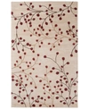 Surya Athena Ath-5053 Burgundy 5' X 8' Area Rug In Burgundy