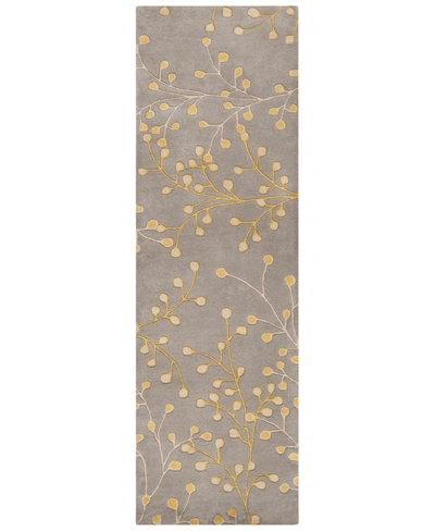 Surya Athena Ath-5060 Taupe 3' X 12' Runner Area Rug
