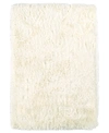Macy's Fine Rug Gallery Impact Ia100 5' X 7' 6" Shag Area Rug In Ivory