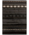 Abbie & Allie Rugs Paramount Par-1047 5'3" X 7'9" Area Rug In Black