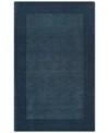 SURYA MYSTIQUE M-309 NAVY 6' X 9' AREA RUG