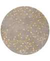 Surya Athena Ath-5060 Taupe 4' Round Area Rug In Taupe