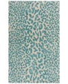 Surya Athena Ath-5120 Dark Green 5' X 8' Area Rug In Dark Green