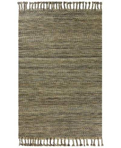 Libby Langdon Closeout!  Homespun Mission 5' X 8' Area Rug In Slate