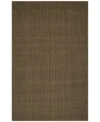 Macy's Fine Rug Gallery Monaco Sisal Mc300 3'6" X 5'6" Area Rug In Woodson Fudge