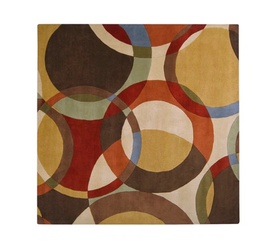 Surya Forum Fm-7108 Tan 4' Square Area Rug