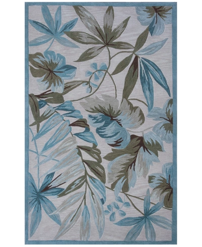 Kas Coral Tropica 8' X 10'6" Area Rug In Ivory