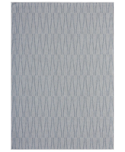 Nicole Miller Patio Country Willow 5'2" X 7'2" Area Rug In Blue/gray