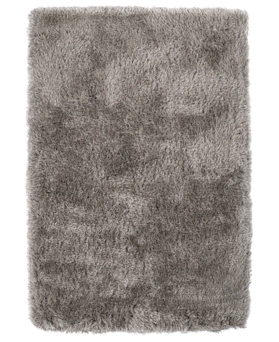 Macy's Fine Rug Gallery Impact Ia100 5' X 7' 6" Shag Area Rug In Mushroom