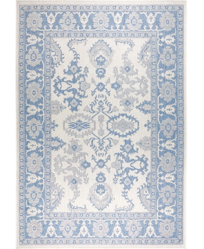 Nicole Miller Patio Country Ayana 9'2" X 12'5" Area Rug In Gray/blue