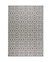 NICOLE MILLER PATIO COUNTRY DANICA 2A-6681-340 BLUE AND GRAY 6'6" X 9'2" OUTDOOR AREA RUG