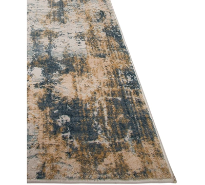 Km Home Closeout!  Alloy 2' 6" X 8' Runner Area Rug In Teal