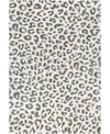 Nuloom Leopard Rzbd61a Gray 6'7" X 9' Area Rug In Gray