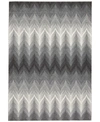 SIMPLY WOVEN TINSLEY R3589 SILVER 4'3" X 6'3" AREA RUG