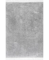 Nuloom Belleza Plush Neva 5'3" X 7'7" Area Rugs In Gray
