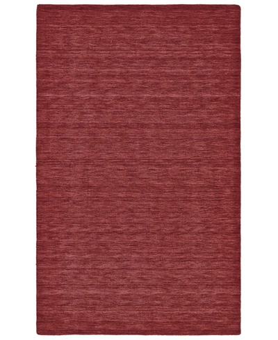 Simply Woven Nia R8049 2' X 3' Area Rug In Red