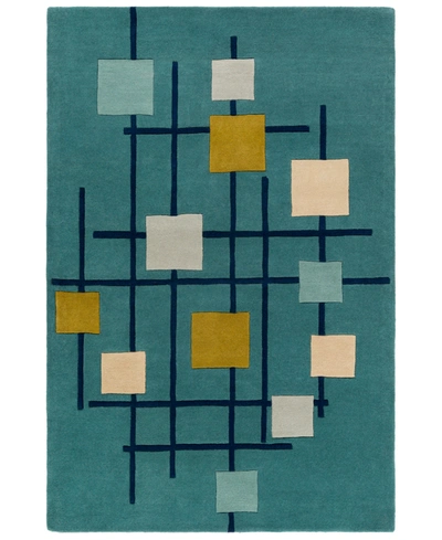 Surya Forum Fm-7201 Teal 6' X 9' Area Rug