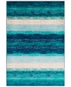 Abbie & Allie Rugs Rugs Paramount Par-1109 5'3" X 7'9" Area Rug In Teal