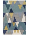 Surya Kennedy Kdy-3012 Bright Blue 2' X 3' Area Rug In Bright Blue