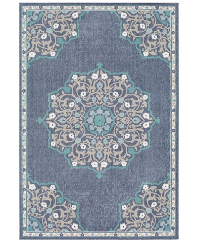 Surya Closeout! Livabliss Alfresco Alf-9678 Charcoal 8'9" X 12'9" Area Rug, Indoor/outdoor