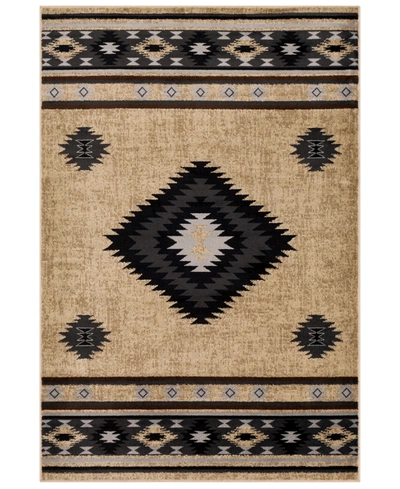 Abbie & Allie Rugs Paramount Par-1096 8'10" X 12'10" Area Rug In Black