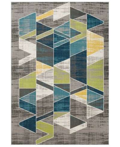 Abbie & Allie Rugs Rafetus Ets-2329 5'3" X 7'7" Area Rug In Teal