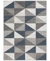 Abbie & Allie Rugs Monte Carlo Mnc-2307 3'11" X 5'7" Area Rug In Light Gray