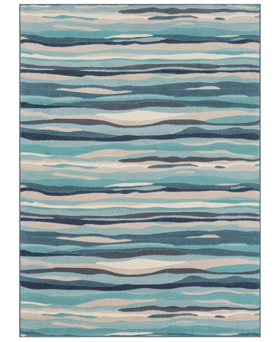 Abbie & Allie Rugs City Cit-2321 5'3" X 7'3" Area Rug In Aqua