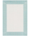 Surya Alfresco Alf-9680 Teal 2'3" X 4'6" Area Rug, Indoor/outdoor In Teal