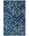 Surya Athena Ath-5156 Navy 6' X 9' Area Rug In Navy