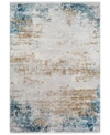 Surya Solar Sor-2301 Sky Blue 9'6" X 13' Area Rug In Sky Blue