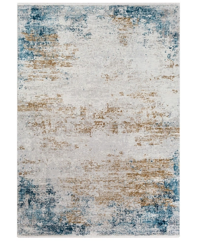 Surya Solar Sor-2301 Sky Blue 9'6" X 13' Area Rug