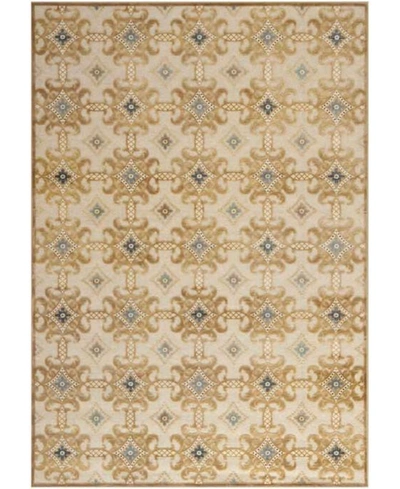 Martha Stewart Collection Msr74303 Taupe 3'3" X 5'3" Area Rug