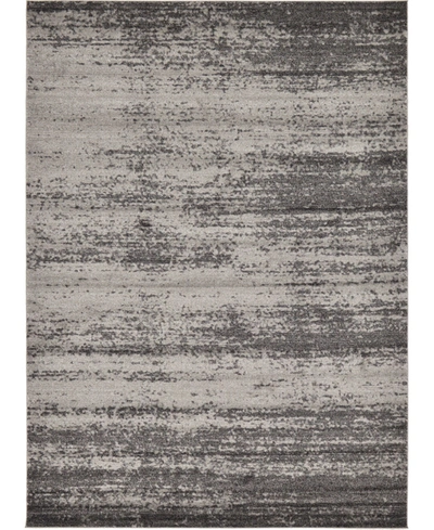 Bayshore Home Lyon Lyo3 8' X 11' 4" Area Rugs In Dark Gray