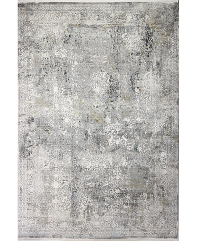 Bb Rugs Charm Cha-09 Gray 8'6" X 11'6" Area Rug In Grey