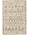 Loloi Closeout!  Emory Eb-09 Heather Gray/black 2'5" X 7'7" Runner Area Rug