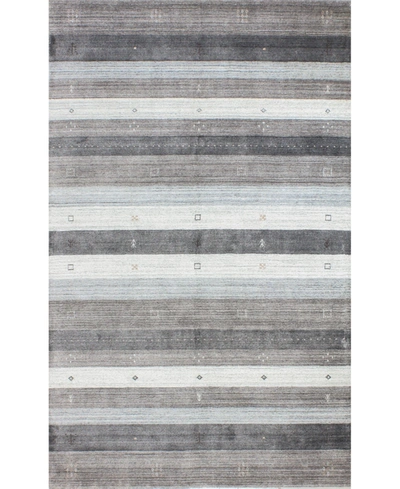 Bb Rugs Land I167 5'6" X 8'6" Area Rug In Gray