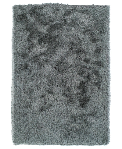 Macy's Fine Rug Gallery Fia 8' X 10' Shag Area Rug In Pewter