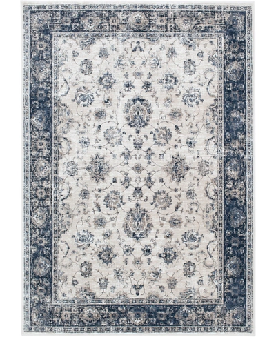 Portland Textiles Alexia Oriel Bone 7'10" X 9'10" Area Rug