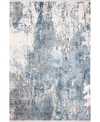 Bb Rugs Charm Cha-07 Gray 4' X 6' Area Rug In Ivory/blue