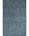 Bb Rugs Veneto Cl208 3' 6" X 5' 6" Area Rug In Azure