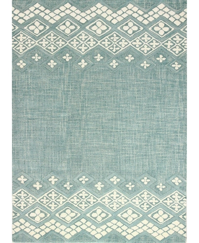 Bb Rugs Closeout!  Veneto Cl150 7' 6" X 9' 6" Area Rug In Teal