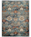 Amer Rugs Allure Alice 5'1" X 7'6" Area Rug In Teal/blue